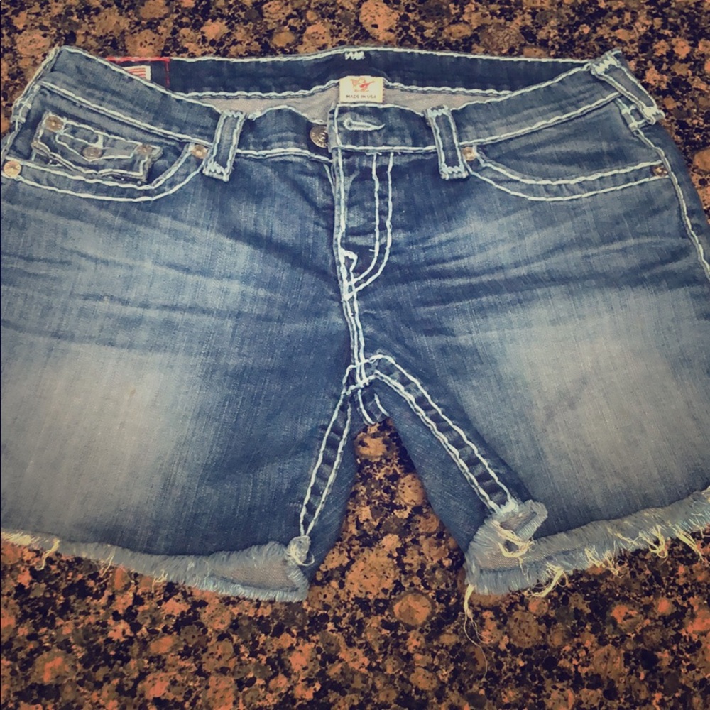 True religion shorts